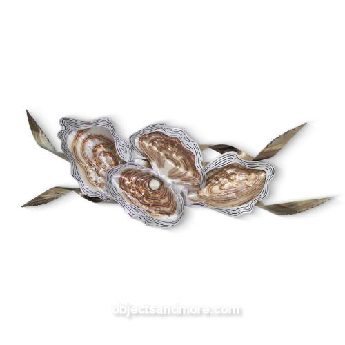 Oyster Shells with Pearl by MARK MALIZIA